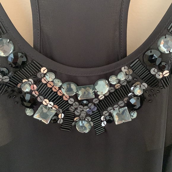 Express Rhinestone Embellished Tank - Picture 3 of 4